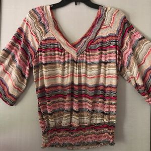 Ladies Blouson Top. Size Small