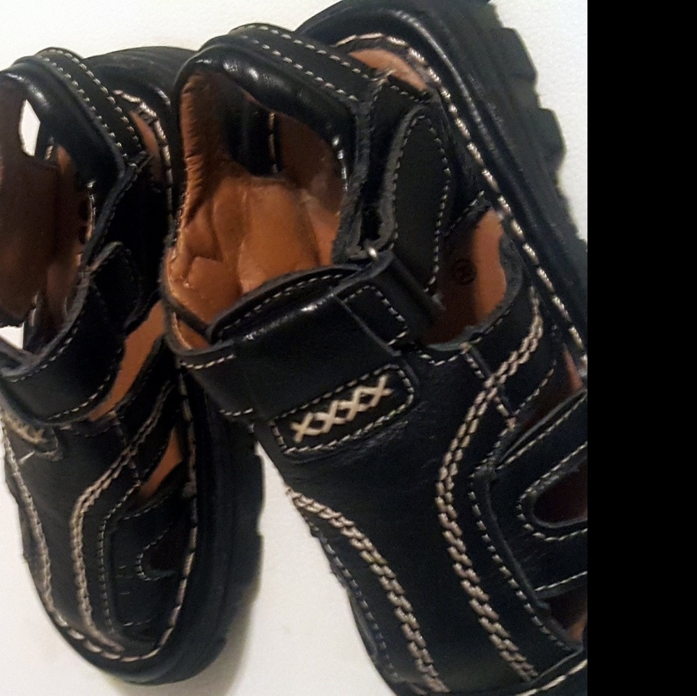 Genuine Leather Boy Sandals