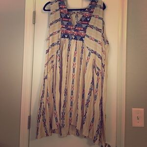 New Umgee Swing Tribal Dress