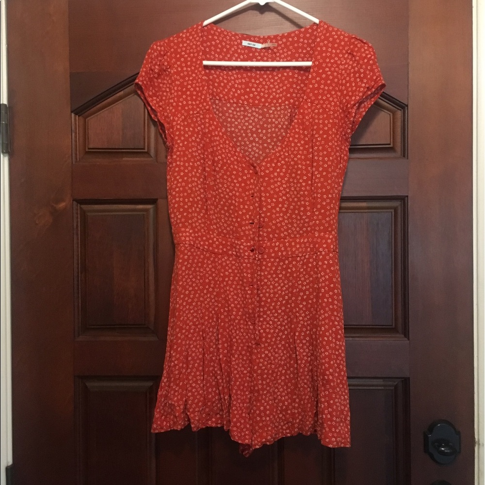 Kimchi blue floral romper