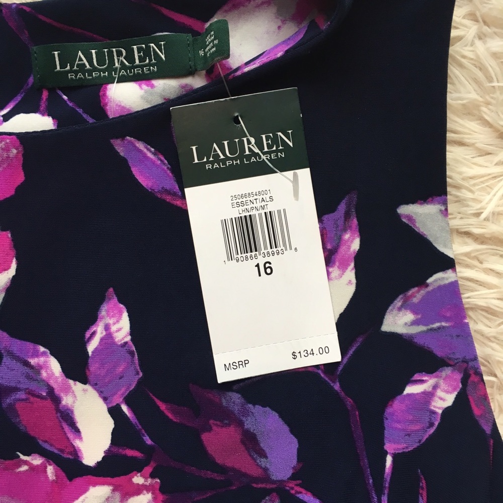 Host Pick Blue Floral Dress - Picture 4 of 5