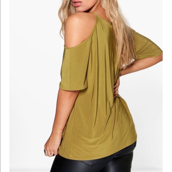 BooHoo Strappy Shirt - Picture 2 of 4