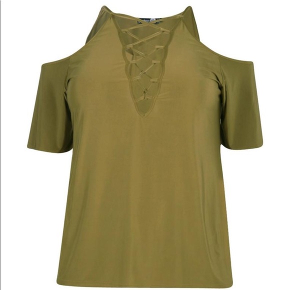 BooHoo Strappy Shirt - Picture 3 of 4