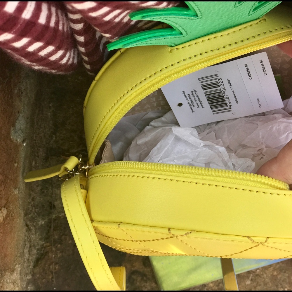 🎉HOST PICK 🎉 Kate Spade pineapple crossbody! NWT - Picture 8 of 8