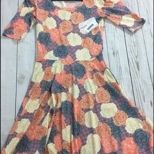 LuLaRoe Nicole dress 🦄🦄🦄 HTF Rare print
