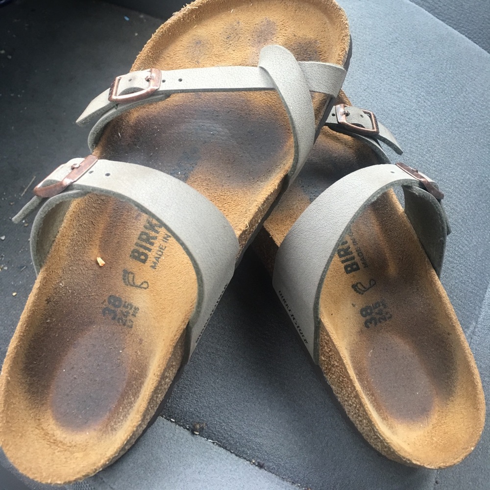 Birkenstock Mayari. Size 38. Taupe. Sandal.