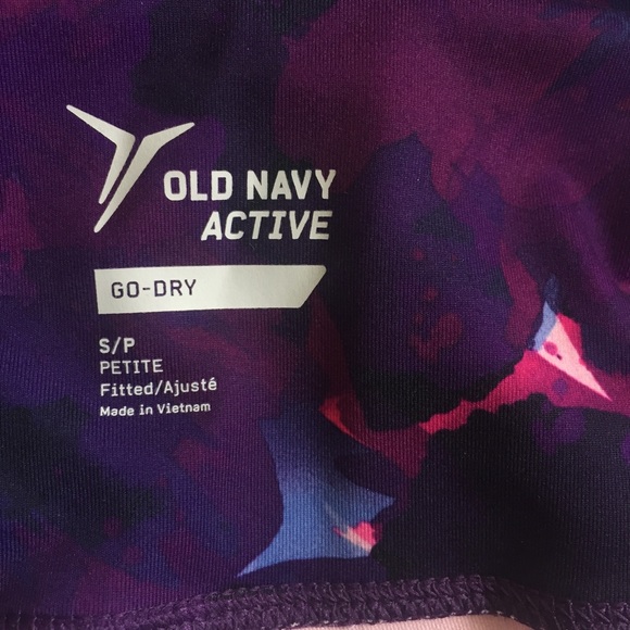 Old Navy High Rise Compression Leggings Pink - Picture 4 of 5