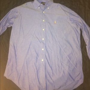 16-35 men's Ralph Lauren button up