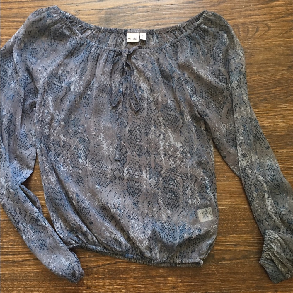 Sheer Pattern Top