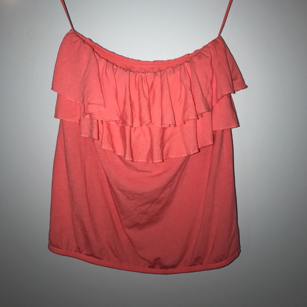 American Eagle Coral Tube Top