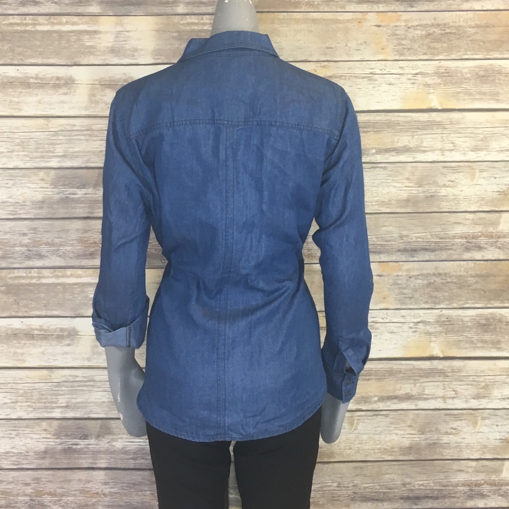 Denim button down - Picture 3 of 5