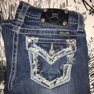 Miss Me Jeans Size 25, Worn Once