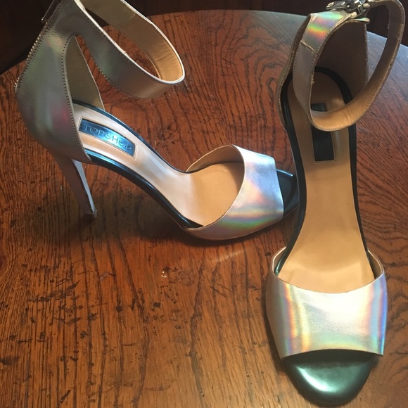 Size 7 Topshop High Heels - Picture 3 of 4