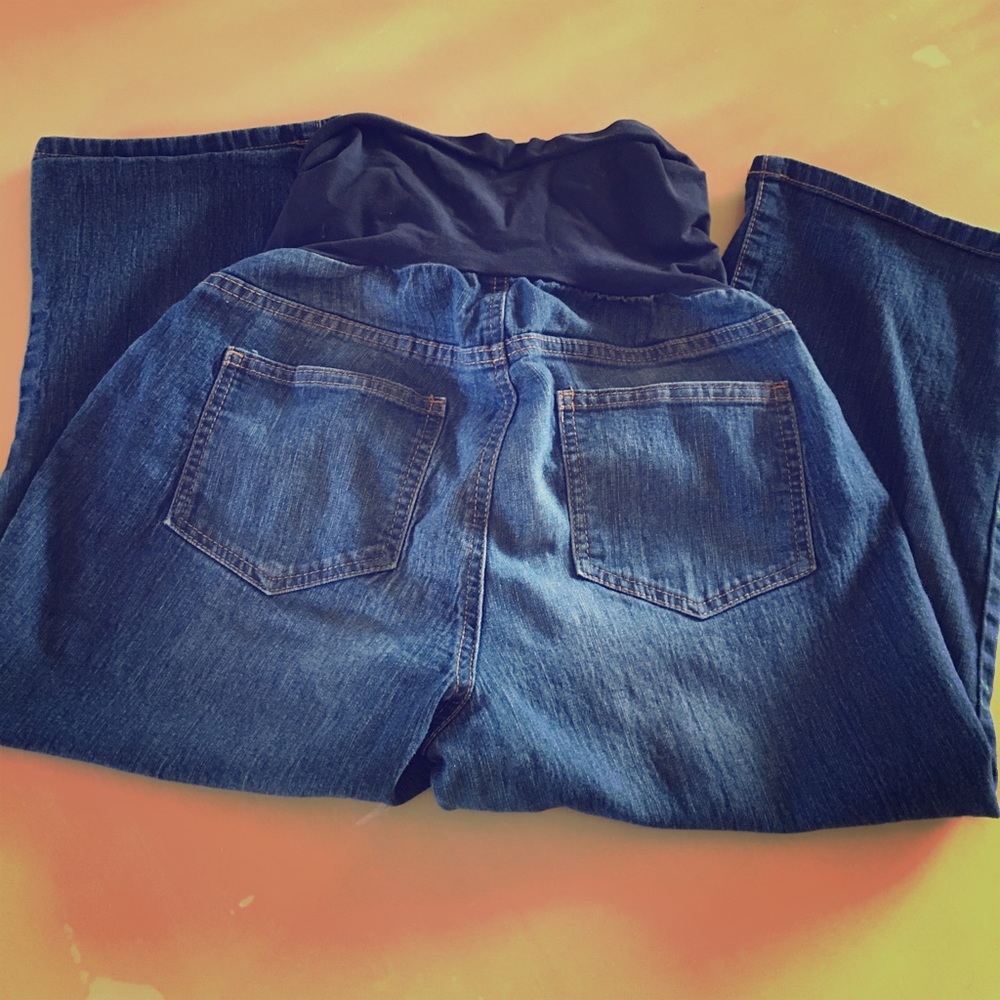 Maternity Jean Capris