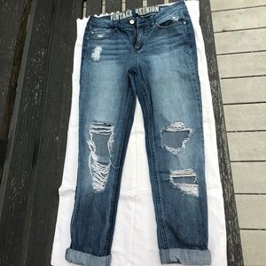 Vintage Reunion ripped knee jeans