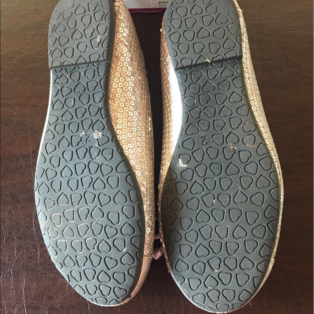Rachel Silver Sequin Flats - Picture 3 of 3