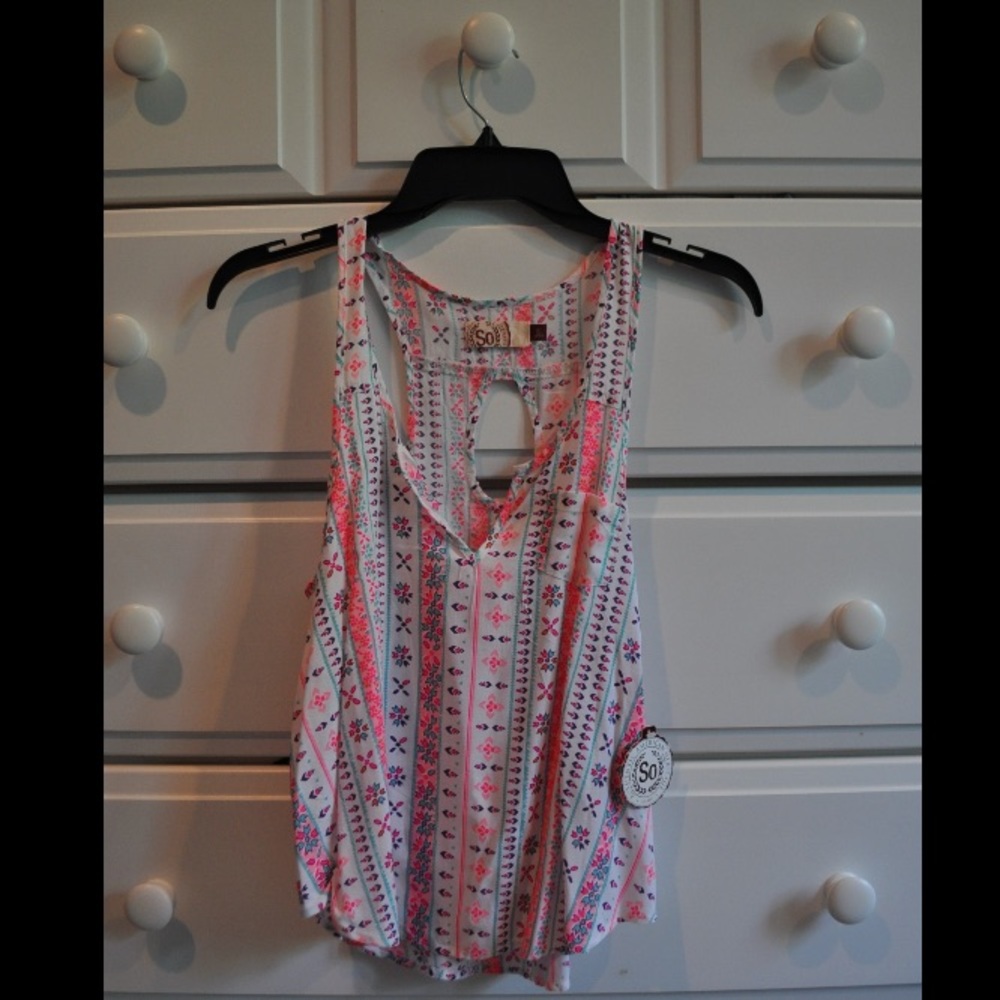 Multicolored tank top