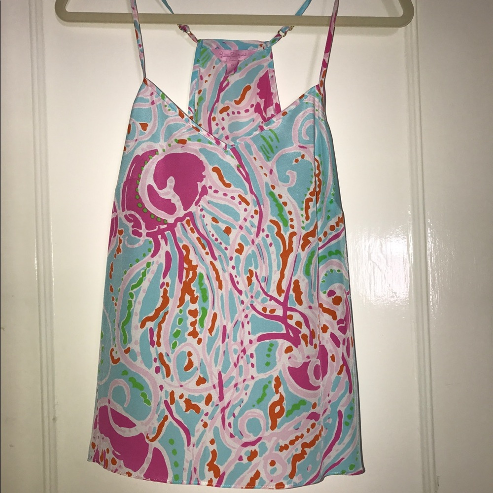 Lilly Pulitzer jelly fish tank top