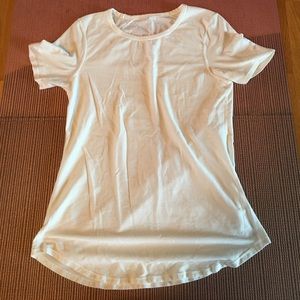 Like new Lululemon white T-shirt