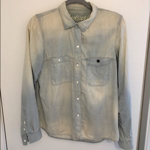 Madewell Distressed Chambray Shirt
