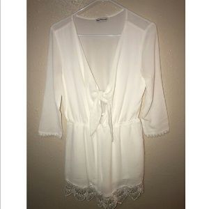 White romper