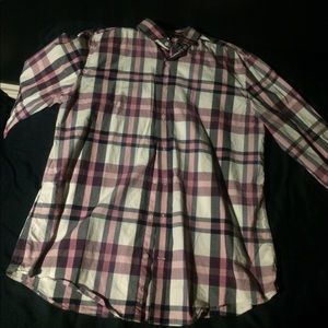 Express modern fit class button down