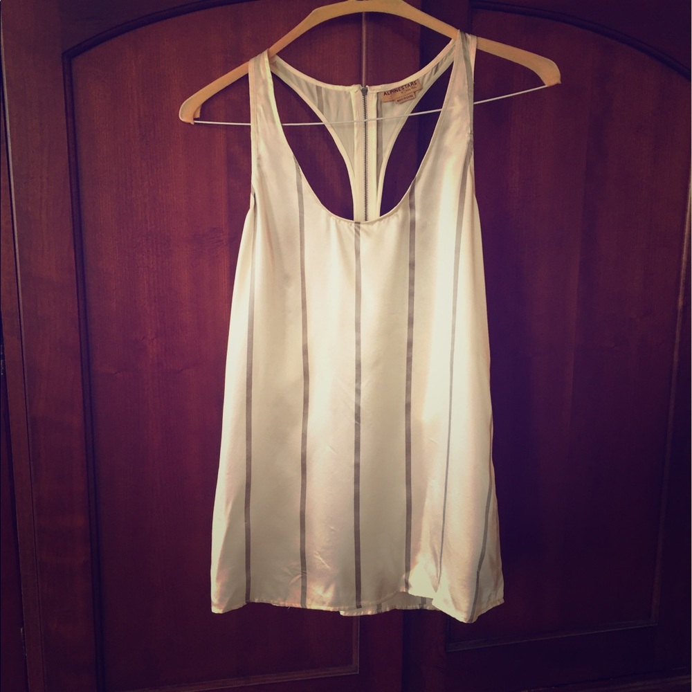 Racerback tank top