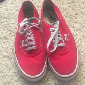 Red Vans