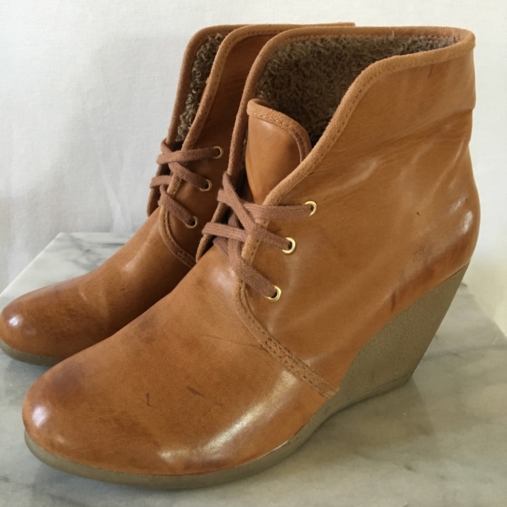 H&M leather wedge bootie - Picture 2 of 12