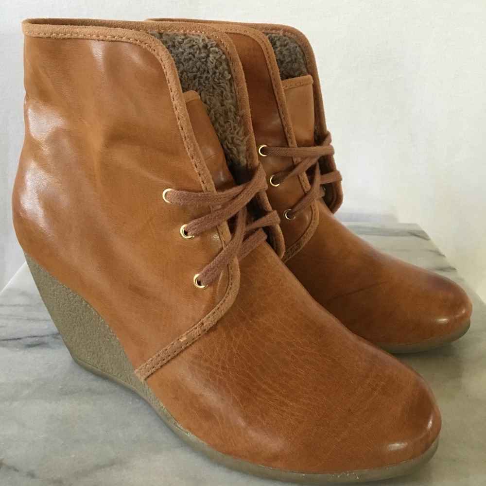 H&M leather wedge bootie - Picture 3 of 12