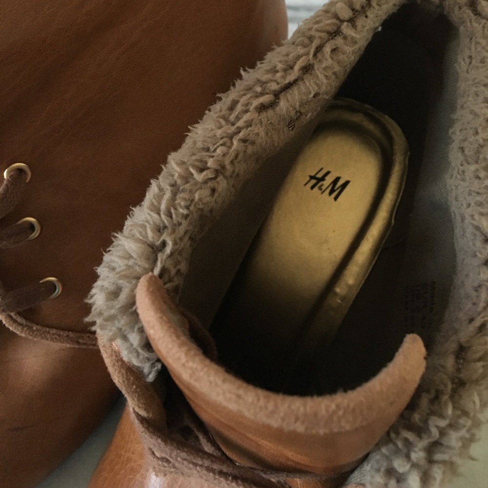 H&M leather wedge bootie - Picture 7 of 12