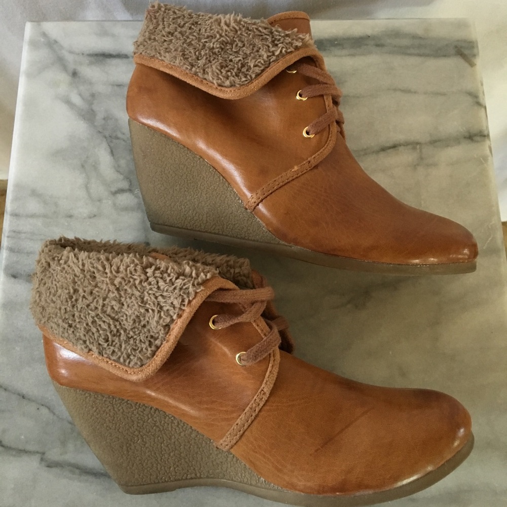H&M leather wedge bootie - Picture 8 of 12