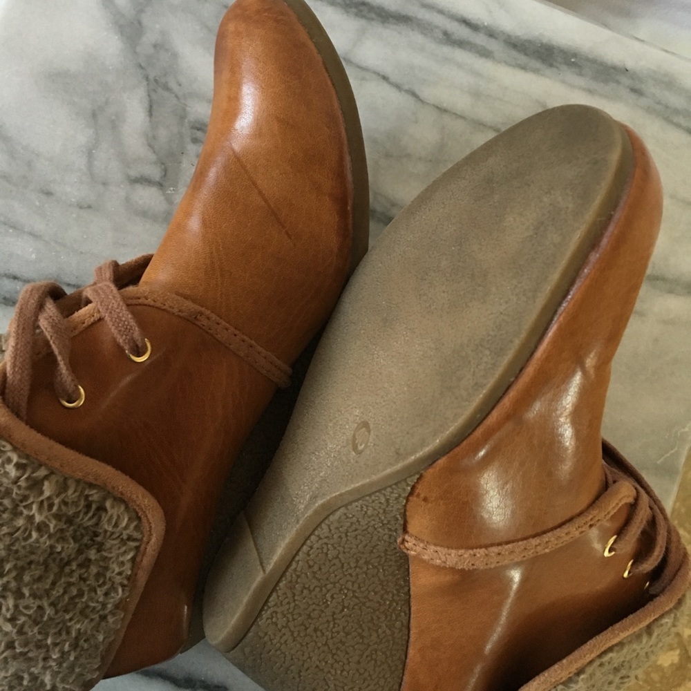 H&M leather wedge bootie - Picture 4 of 12