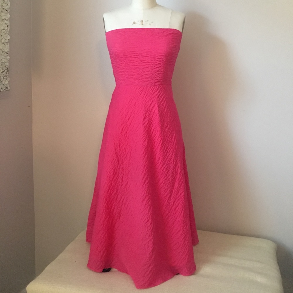 J. Crew Strapless Cotton Dress