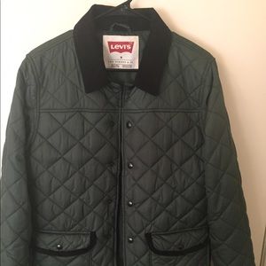 Levi's Army Green Jacket
