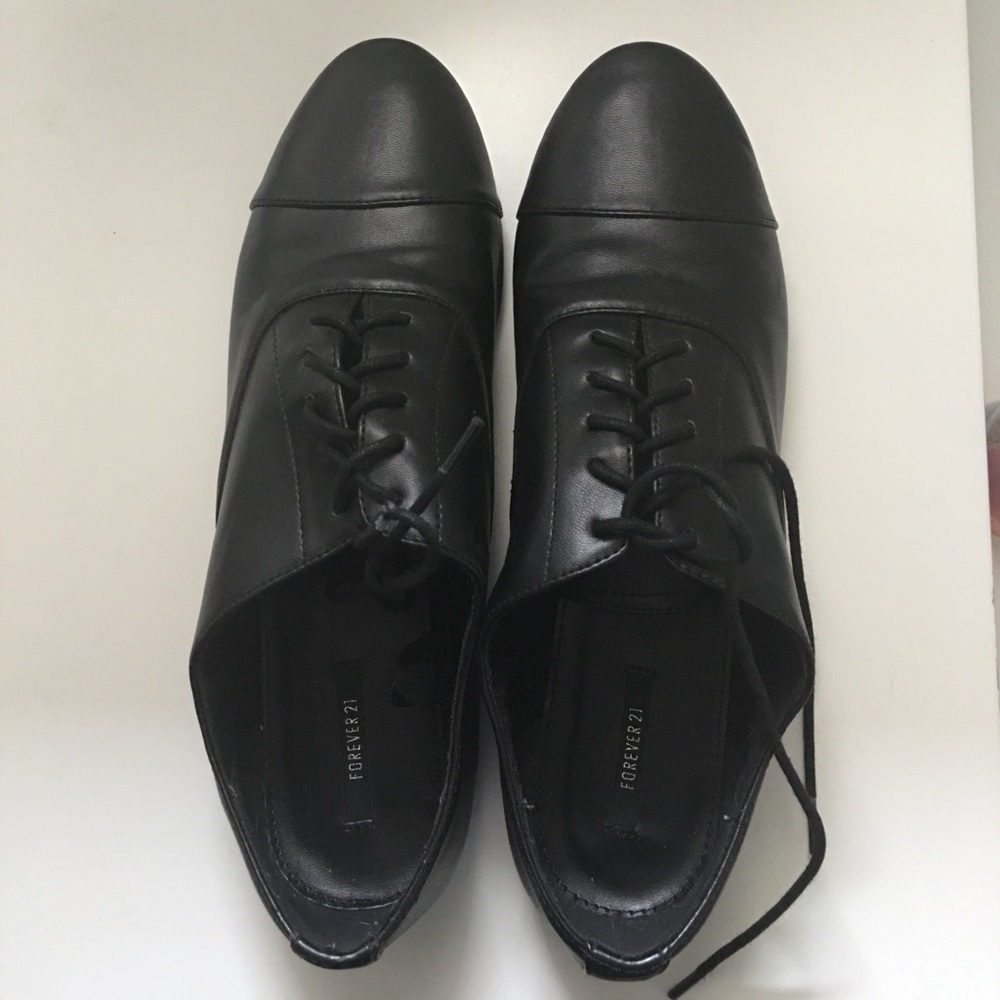 Forever 21 Black loafers. Open to offers!!