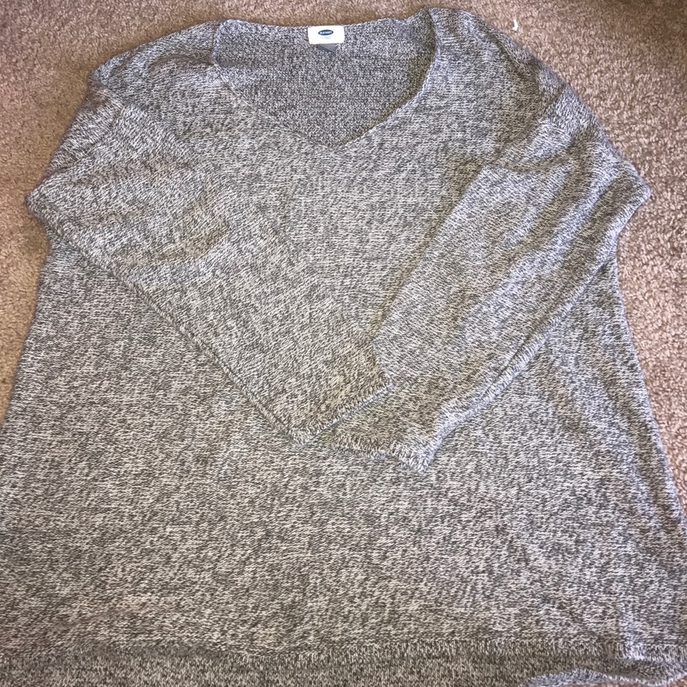 Gray sweater