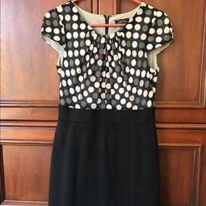 Tahari polkadot dress