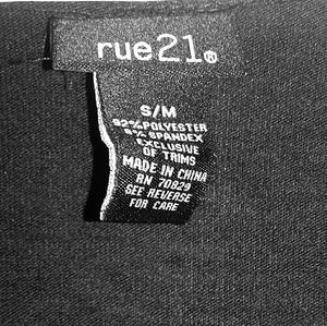 Rue 21 long black cardigan