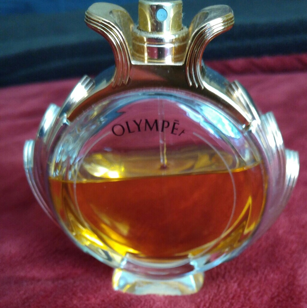 Paco rabanne Olympea edp 65% left in bottle no cap