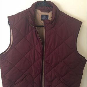J Crew Maroon Vest