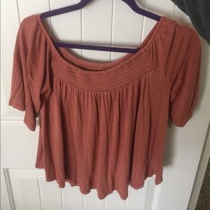 American Eagle soft & sexy off the shoulder top