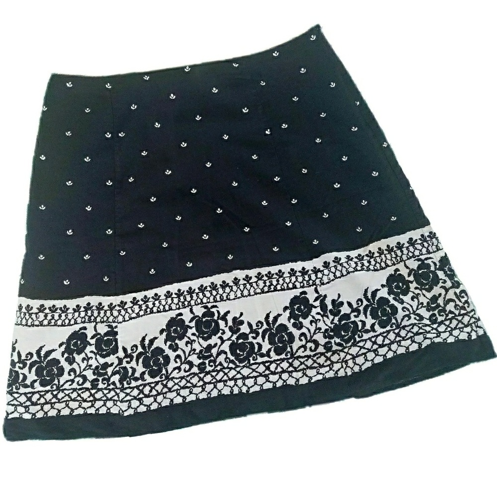 Liz Claiborne Villager Floral Skirt