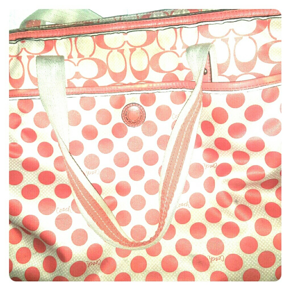 Coach diaper bag