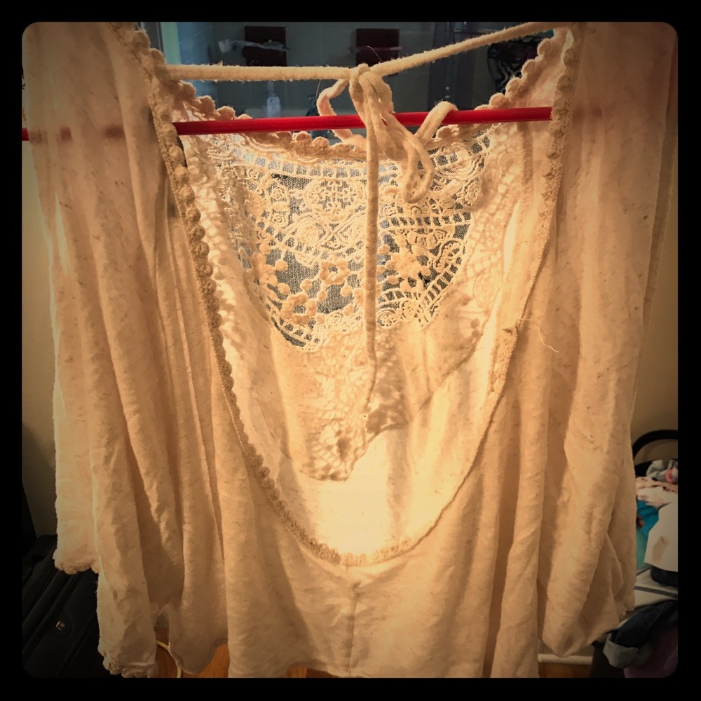 Off white blouse
