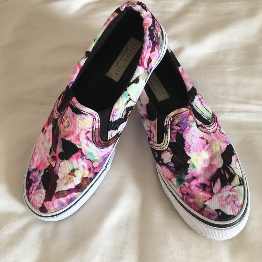 Floral sneakers