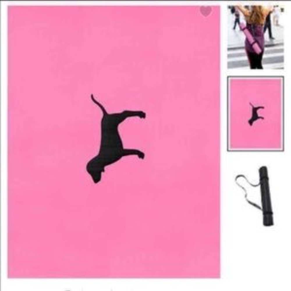 Victoria's Secret PINK Yoga Mat-Pink