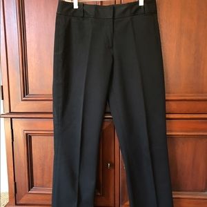 Black LOFT dress pants cropped