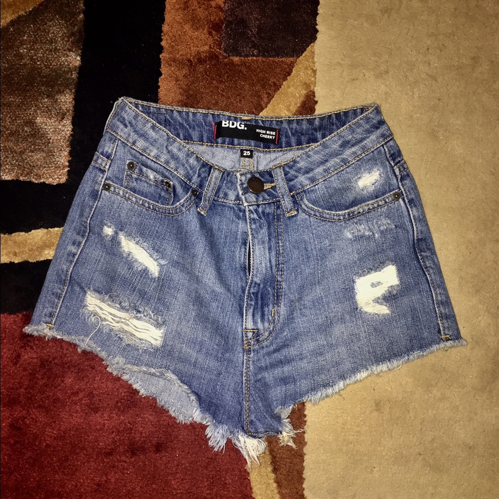 FREE TOP/BDG HIGH RISE CHEEKY SHORTS