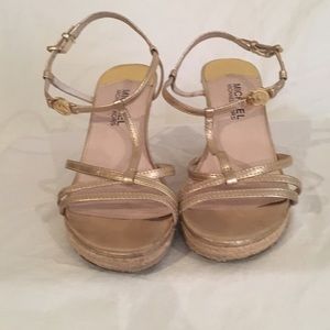 Stylish summer wedge 3 3/4 inch heel